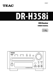 TEAC DR-H358i Owners Manual