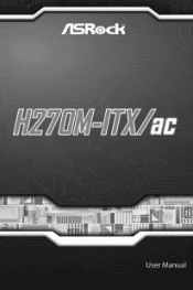 ASRock H270M-ITX/ac User Manual