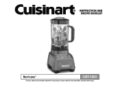 Cuisinart CBT-1500 Instructions and Recipes