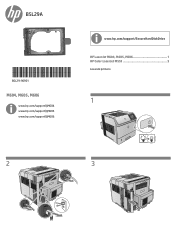 HP LaserJet Enterprise M604 Hard Disk Installation Guide