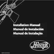 Hunter 23562 Owner's Manual