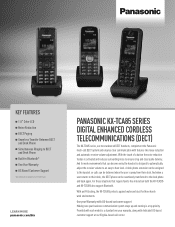 Panasonic KX-T0158 KX-TCA Spec Sheet