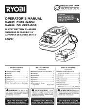 Ryobi P20016BTLVNM Operation Manual 1