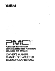 Yamaha PMC1 Owner's Manual