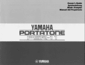 Yamaha PSR-11 Owner's Manual (image)