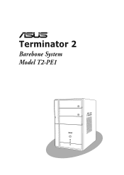 Asus T2-PE1 T2-PE1 English User Manual E2151