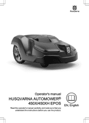 Husqvarna AUTOMOWER 450X EPOS Owner Manual