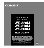 Olympus WS320M WS-300M Mode d'emploi (Français)