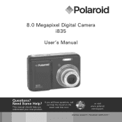 Polaroid i835 User Manual