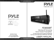 Pyle PD3000BT Instruction Manual