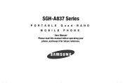 Samsung SGH-A837 User Manual (user Manual) (ver.f7) (English)
