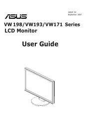 Asus VW193DE User Guide
