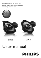 Philips CSP630 User manual