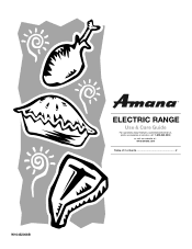Amana AEP222VA Use and Care