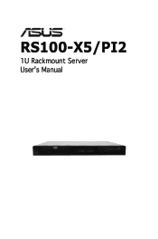 Asus RS100-X5 User Manual