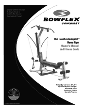 Bowflex Conquest Owners Manual