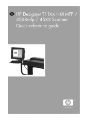 HP Designjet 4520 HP Designjet 45XX mfp/45XX HD Scanner series - Quick Reference Guide: English