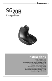 Intermec SG20 SG20 Charge Base Instructions