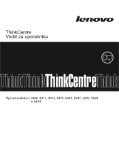 Lenovo ThinkCentre A63 (Slovenian) User Guide