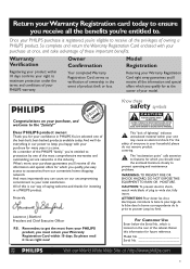 Philips 42FD9954 User manual
