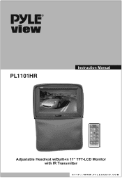 Pyle PL1101HRTN PL1101HRBK Manual 1