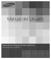 Samsung HMX-H205BN User Manual (user Manual) (ver.1.0) (Spanish)