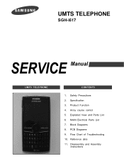 Samsung SGH-I617 Service Manual
