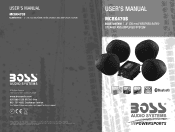 Boss Audio MCBK470B User Manual