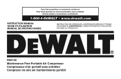 Dewalt D55140BN Instruction Manual