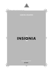 Insignia NS-R2001 User Manual (Spanish)