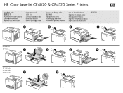 HP CP4525n HP Color LaserJet CP4020 and CP4520 Series Printers - Show Me How: Print on Both Sides (Two-Sided Printing)