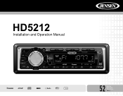 Jensen HD5212 Operation Manual