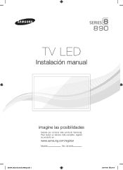 Samsung HG65NC890XF Installation Guide Ver.1.0 (Spanish)