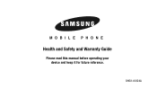 Samsung SM-G900AZ Legal Crt S5 Sm-g900az Kit Kat English Health And Safety Guide Ver.kk_f2 (English(north America))