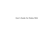 Nokia N92 User Guide