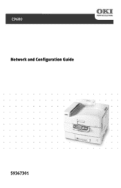 Oki C9600n C9600 Network and Configuration Guide