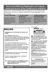 Philips 50PF7320A User manual
