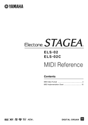 Yamaha ELS-02C Midi Reference