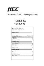 Haier HEC1050S User Manual