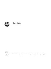 HP EliteDesk 800 G6 User Guide