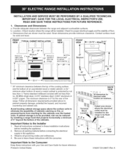 Kenmore 9802 Installation Instructions