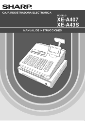 Sharp XE-A43S XE-A407 | XE-A43S Operation Manual in Spanish