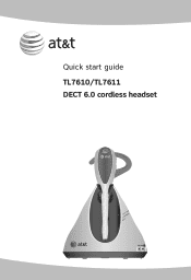 Vtech TL7610 Quick Start Guide