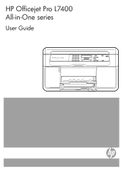 HP Officejet Pro L7400 User Guide