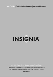 Insignia NS-27RTV User Manual (English)