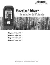 Magellan RoadMate 1200 Manual - Italian