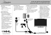 Rocketfish RF-G1401 Quick Setup Guide Espanol
