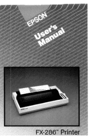 Epson FX-286 User Manual