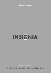 Insignia NS-19E450A11 User Manual (Spanish)