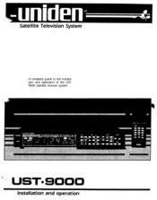 Uniden UST9000 English Owners Manual